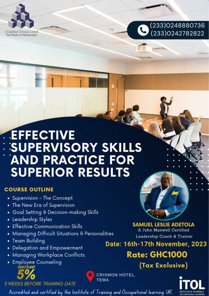 EFFECTIVE SUPERVISORY SKILLS AND PRACTICE FOR SUPERIOR RESULTS | The ...